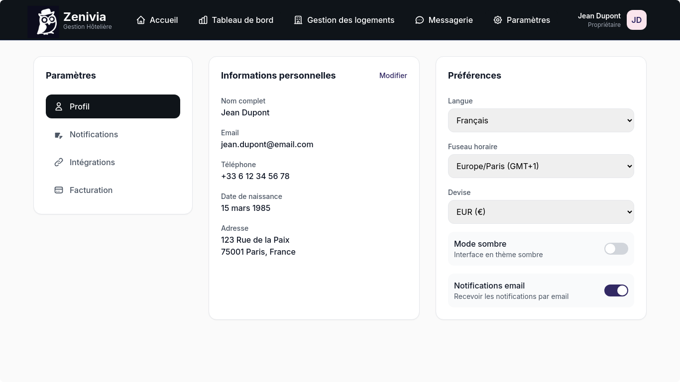 Notifications intelligentes Zenivia sur web & mobile
